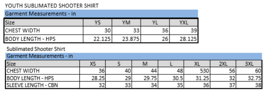 Mason Sublimated Polyester T