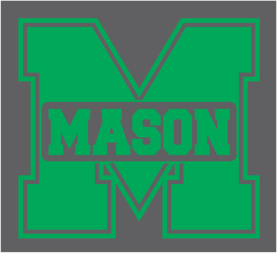 Mason Car Decal Solid Green
