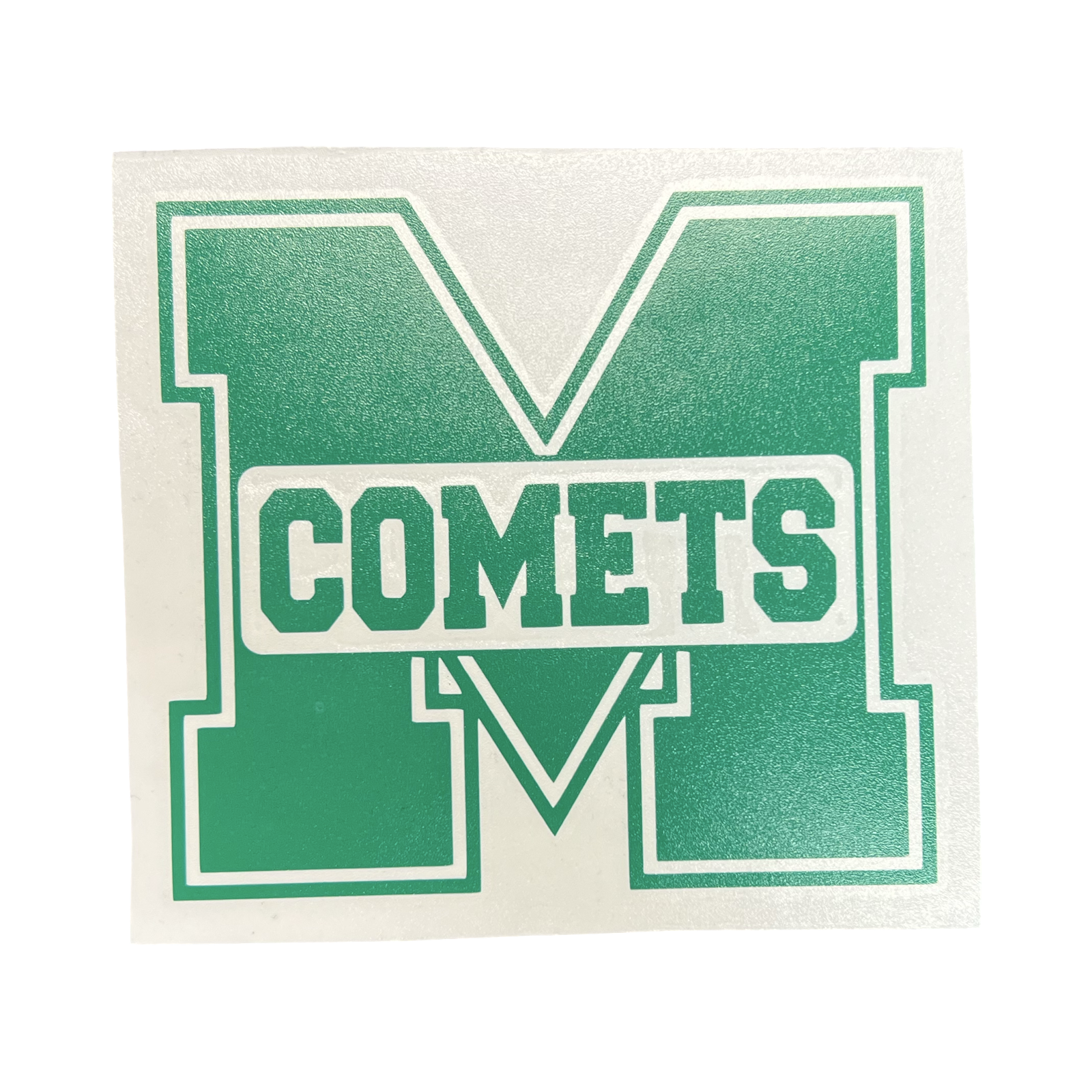 Mason Car Decal Solid Green