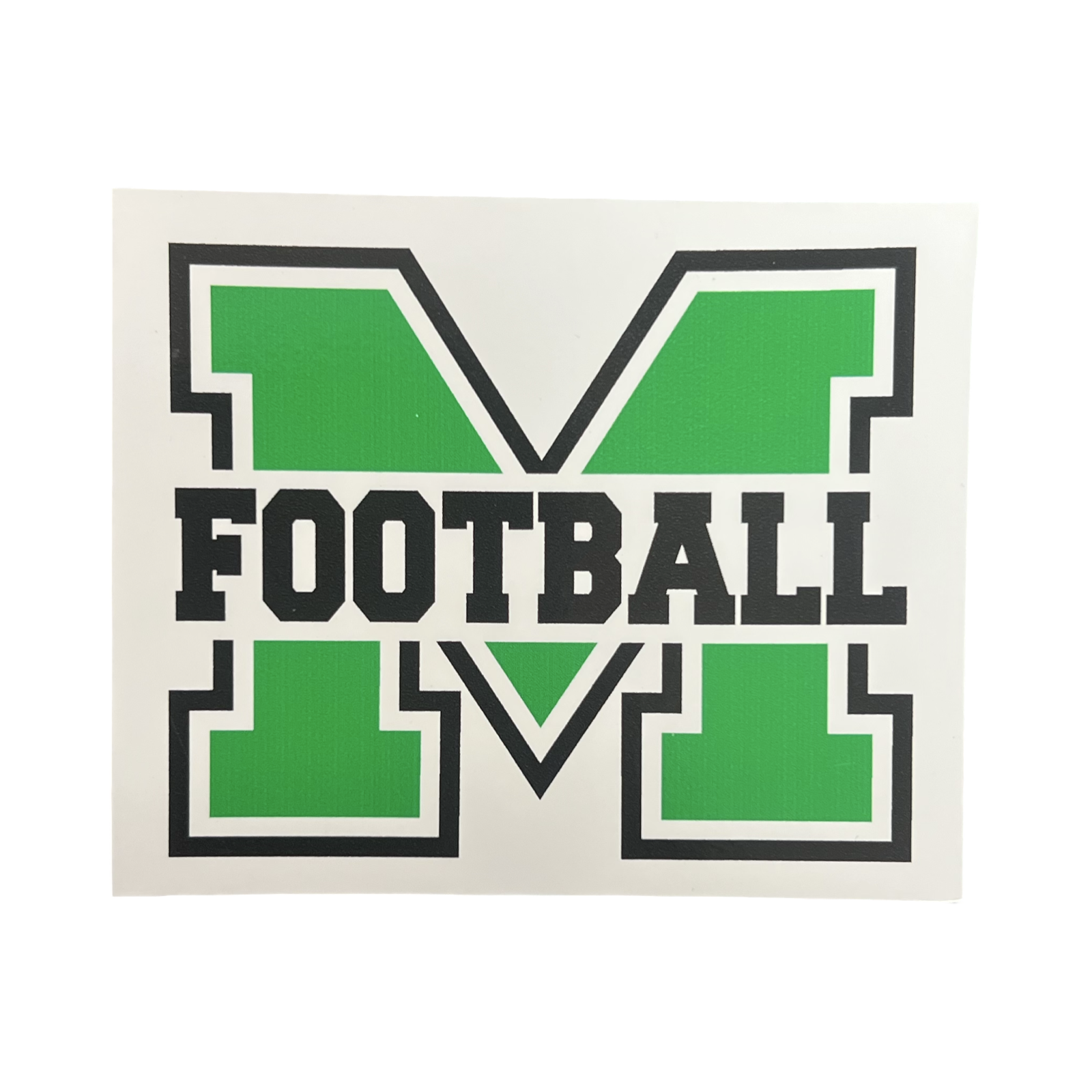 Mason Football Small Car Magnet