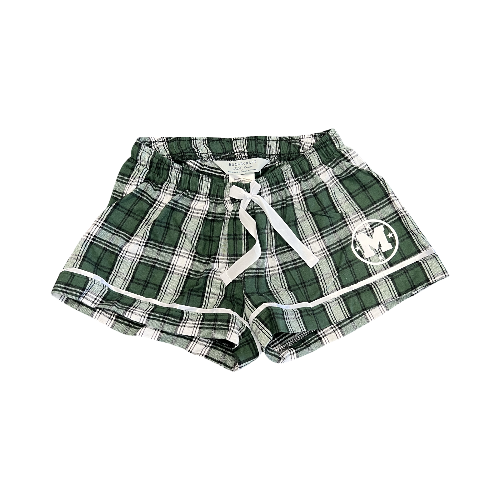 Mason M Star Flannel Shorts