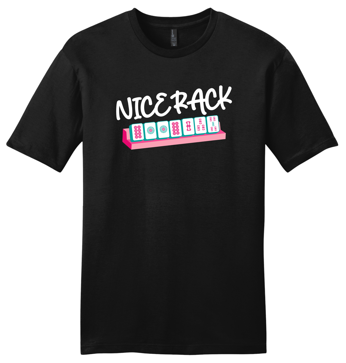 Mahj Art C Nice Rack Unisex Cotton T