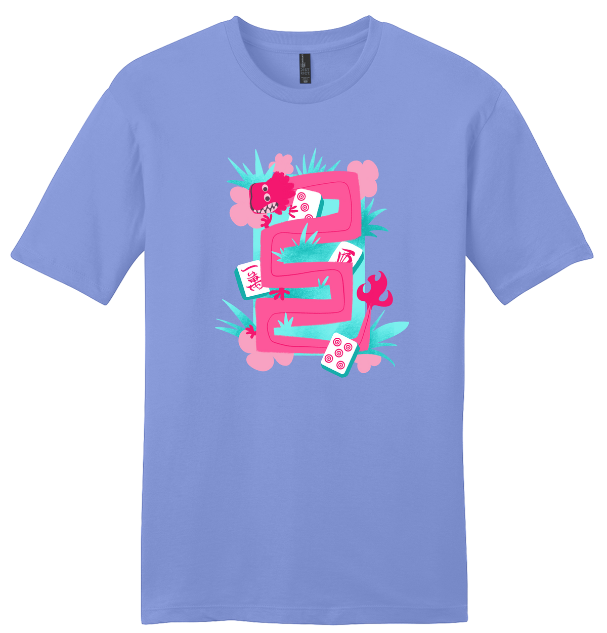 Mahj Art A Dragon Unisex Cotton T