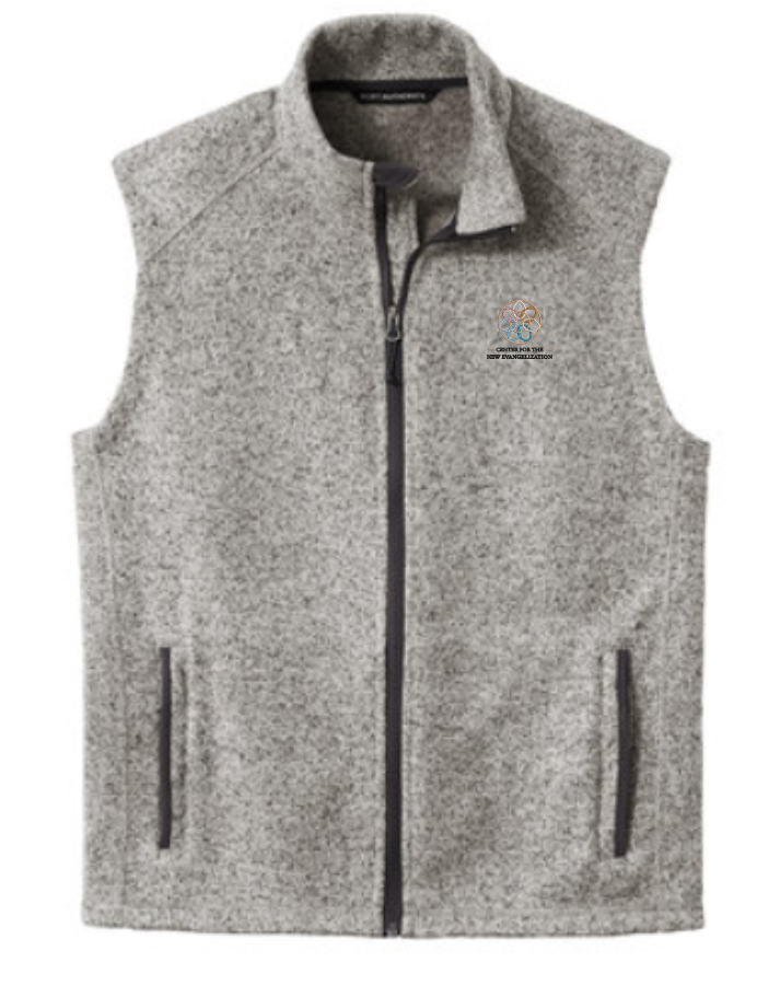 AOC Port Authority Fleece Sweater  Vest