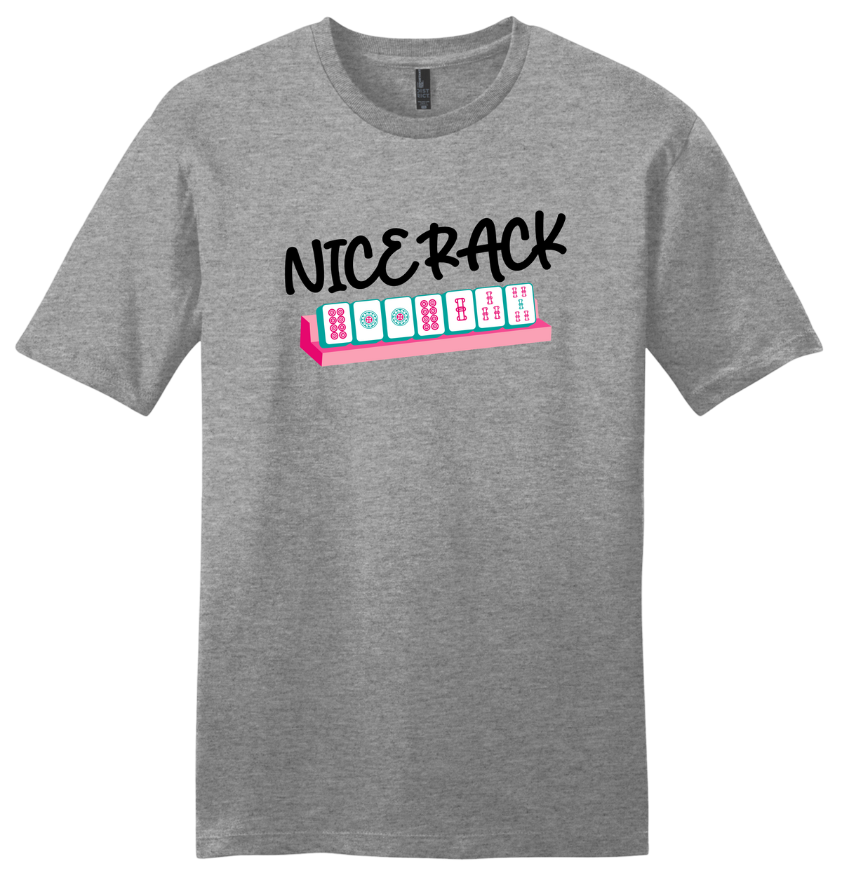 Mahj Art C Nice Rack Unisex Cotton T
