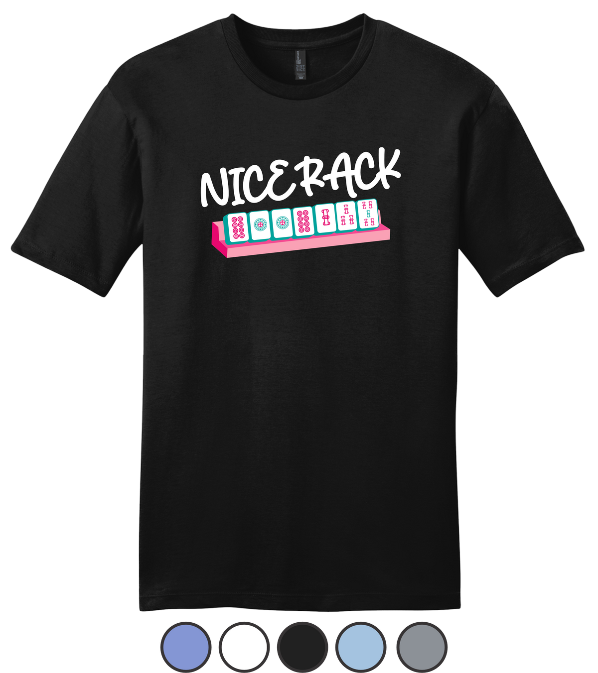 Mahj Art C Nice Rack Unisex Cotton T