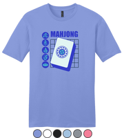 Mahj Art G Grid Unisex Cotton T