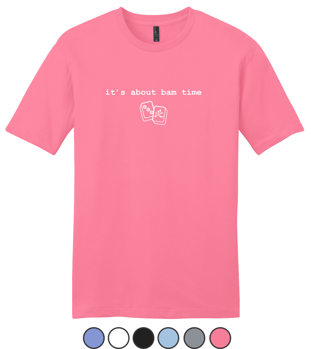 Mahj Art D Bam Time Unisex Cotton T