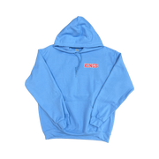 Kings Blue Cotton Hoodie