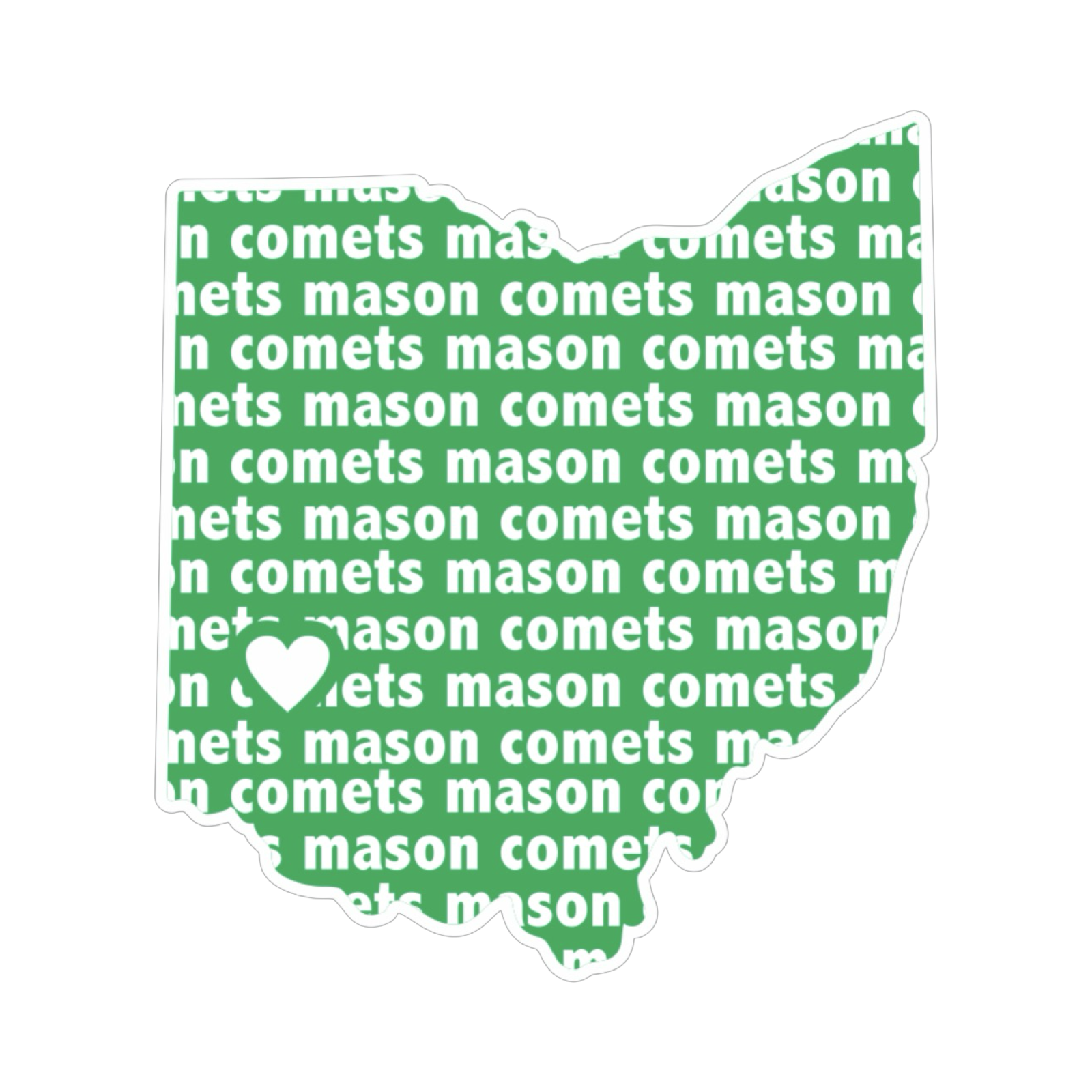 Mason Ohio Car Decal