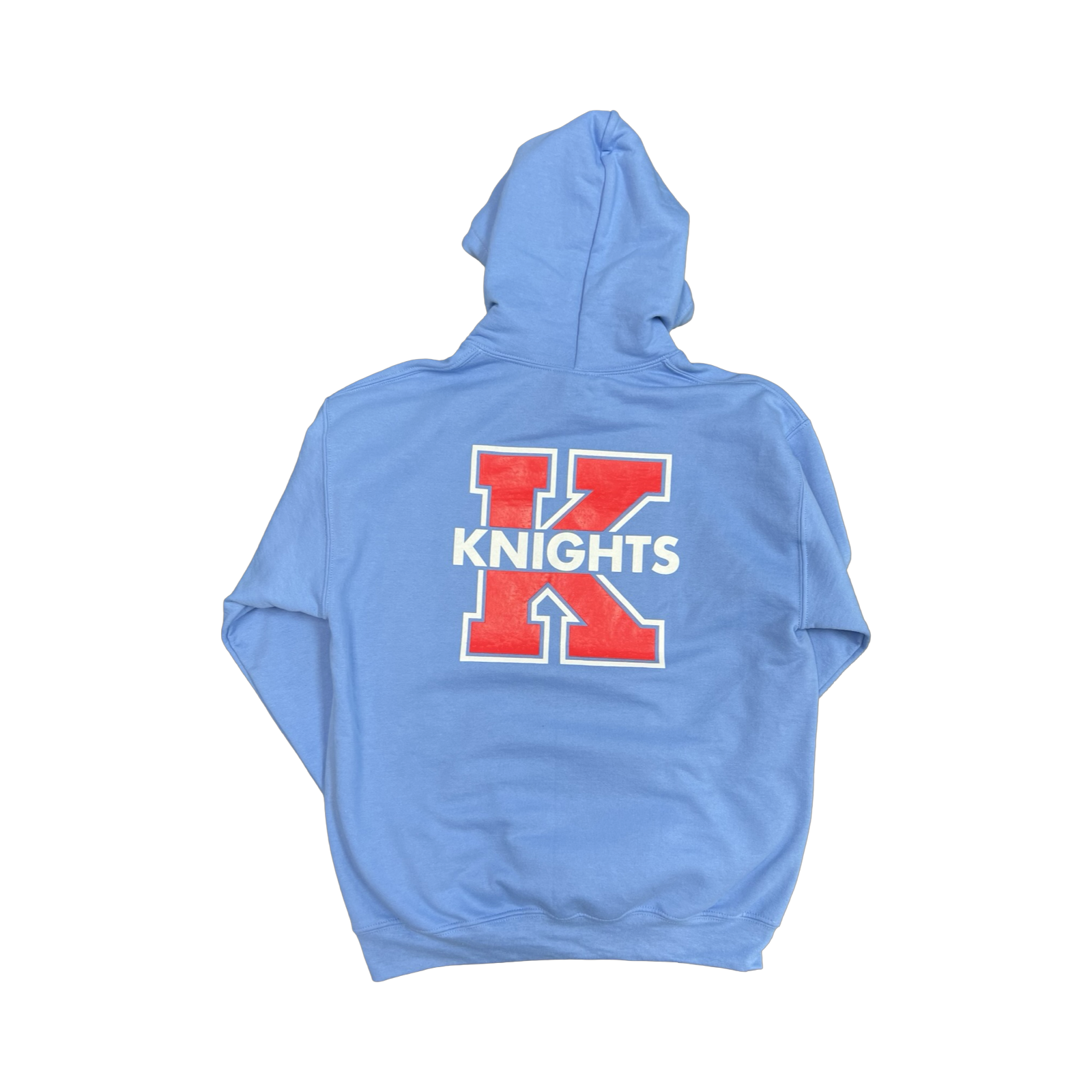 Kings Blue Cotton Hoodie