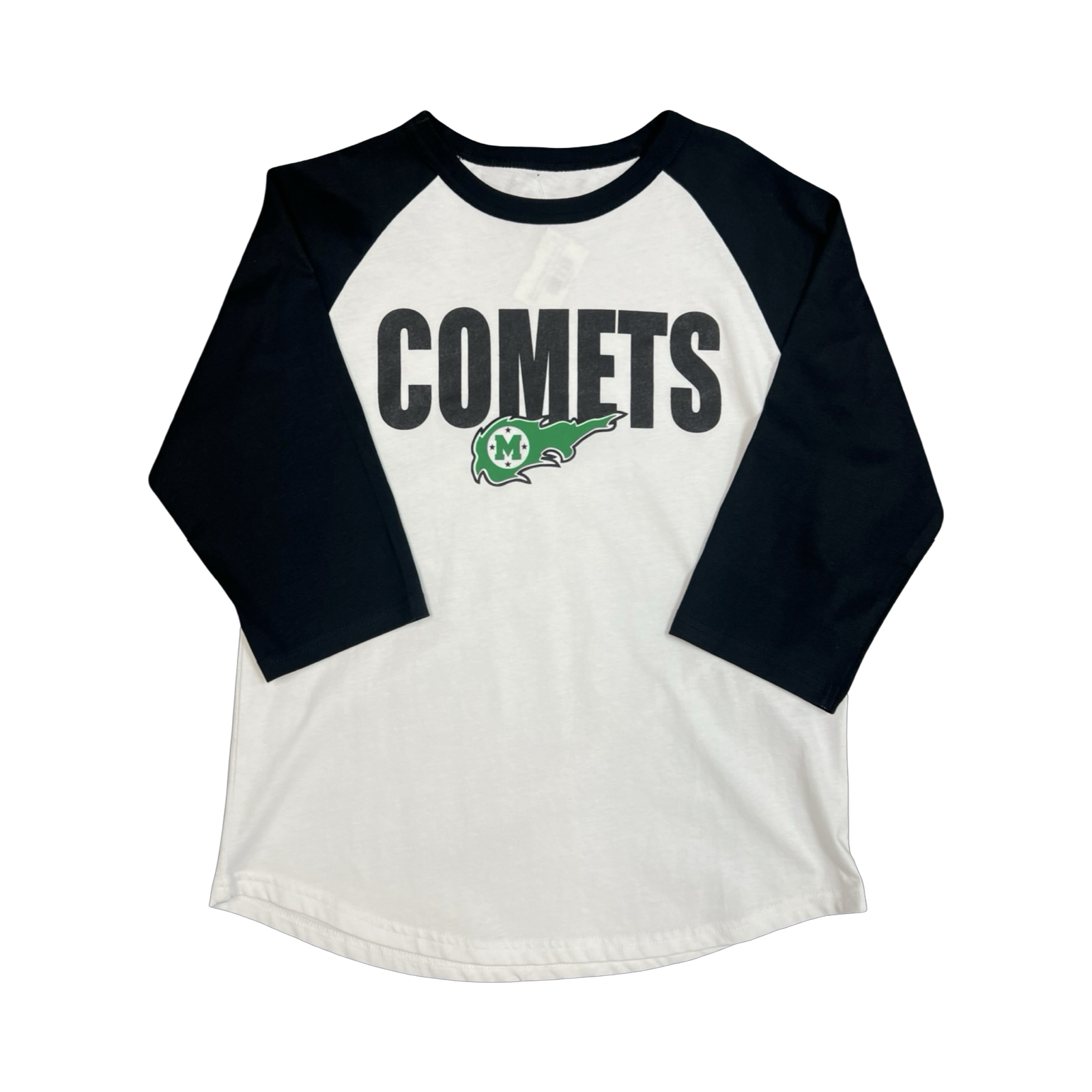Comets Logo 3/4 Sleeve