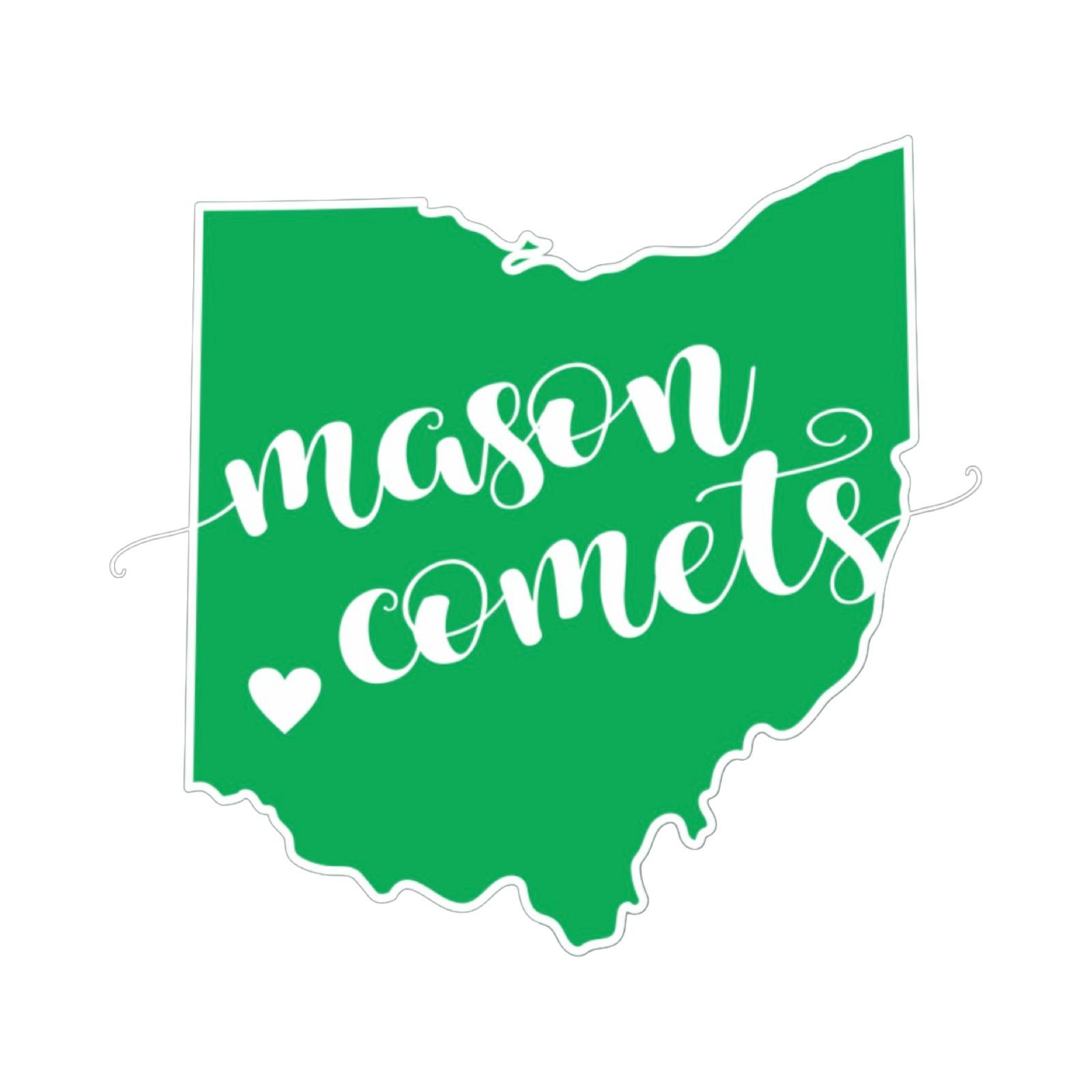 Mason Ohio Car Decal