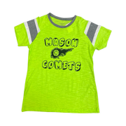 Mason Comet Logo Safety Green
