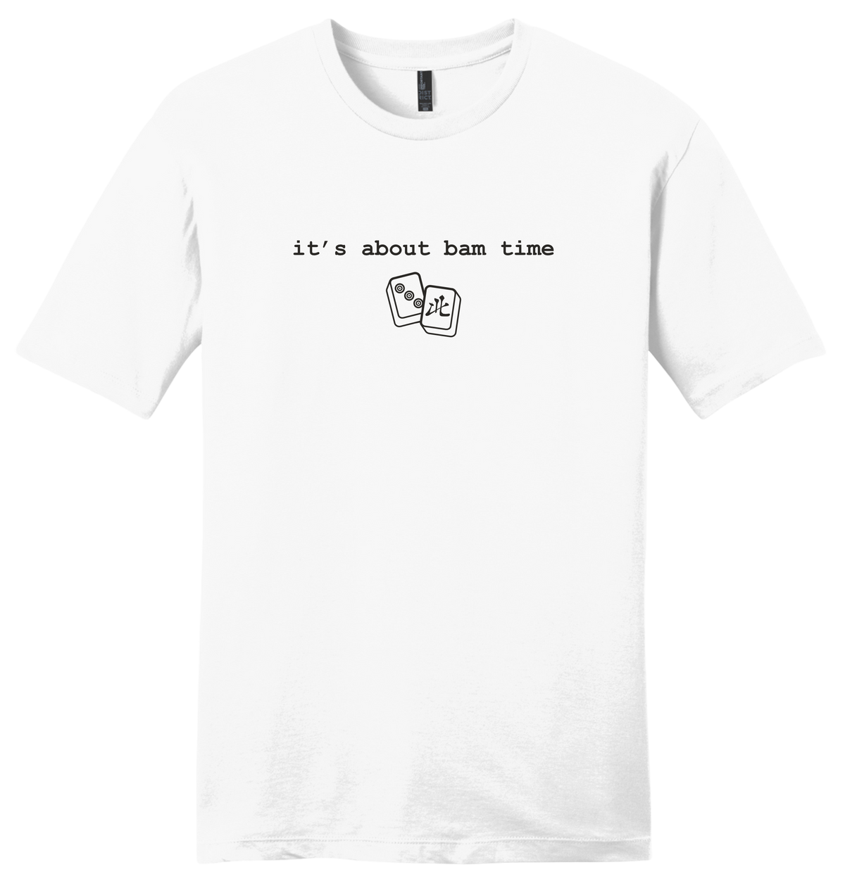 Mahj Art D Bam Time Unisex Cotton T
