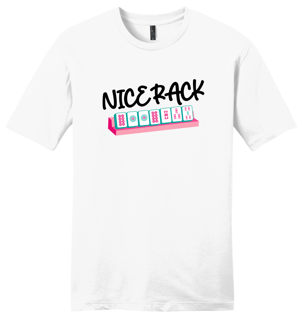 Mahj Art C Nice Rack Unisex Cotton T